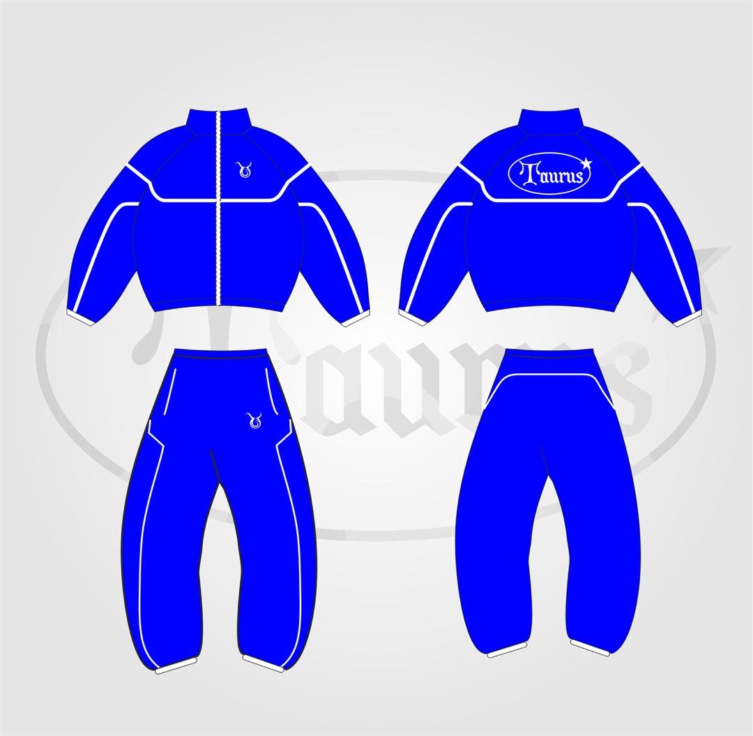 TAURUS SIGNATURE VELOCITY TRACKSUIT BLUE EDITION